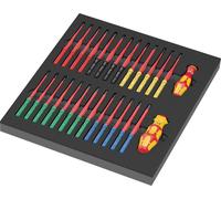 Wera 9751 VDE Jeu de tournevis 28 pièces PH, PZ, TORX, hexagonal, vis à fente