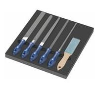 Wera Insert en mousse 9783 pour jeu de limes PFERD – 6 pièces – Bleu