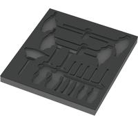 Wera 9813 Jeu de tournevis Hex avec insert en mousse 1, sans outils, 344 x 30 x 392 mm