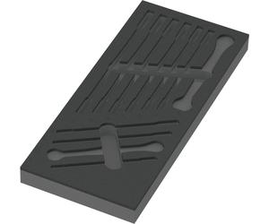Wera 9830 Insert en mousse 6000 Joker Set 1, sans outils, 172 x 30 x 392 mm