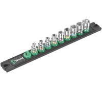 Wera A 4 Zyklop Jeu de clés à douille en pouces 1/4 9 pièces 05005400001