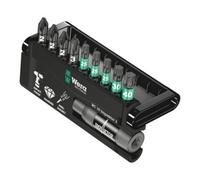 Wera Assortiment d'embouts Bit-Check 10 Impaktor 1 10-pces PH/PZD/T/6pans porte-outil Quantité:1