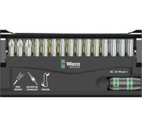 Wera - Assortiment d'embouts, Bit-Check 30 Wood 1, 30 pièces ; 5057433001