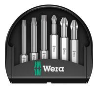 Wera assortiment d'embouts Phillips - 6 pièces