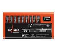 Wera assortiment embouts Bit-Check Impaktor - PH2
