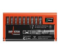 Wera assortiment embouts Torx Impaktor - x10
