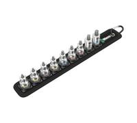 Wera Belt B 3 TX HF Zyklop Jeu de douille-embouts TX 3/8" avec fonction de retenue, 9 pièces Quantité:1
