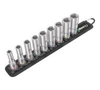 Wera Belt B Deep 1 05004545001 6 pans intérieurs Jeu de douilles 9 pièces 3/8 G