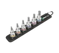 Wera Belt C 2 Jeu de douille-embouts Zyklop 1/2" pour vis six pans creux avec fonction de retenue, 6 pièces Quantité:1