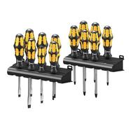 Wera Big Pack 900 Jeu de tournevis Kraftform Wera : le tournevis-burin + Rack, 15 pièces - 05133285001