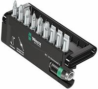 Wera Bit-Check 10 Universal 3 SB - Estuche de 10 Piezas, Pozidriv, Metal