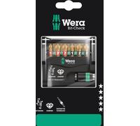 Wera Bit-Check 12 Diamond 1 SB 05136392001 Jeu d'embouts 1/4\ (6.3 mm) avec porte-embout