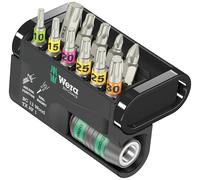 Wera Bit-Check 12 Wood TX HF 1 05057435001 Jeu d'embouts 12 pièces TORX, cruciforme Phillips, vis Pozidriv