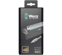 Wera Bit-Check 30 Wood 2 SB 05057438001 Jeu dembouts 30 pièces cruciforme Phillips, vis Pozidriv, TORX avec porte-embout