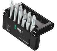 Wera Bit-Check 6 V Universal 1 05056478001 Jeu d'embouts 6 pièces carré intérieur (Robertson) zone de torsion