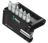 Wera Bit-Check 7 Universal 4 05135810001 Jeu d'embouts 7 pièces cruciforme Phillips, vis Pozidriv, TORX® intérieur