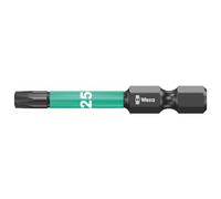 Wera Bit Impaktor T25 longueur 50mm 6 pans 1/4 pouce diamantés 867 / 4 IMP DC DIN3126-D6,3 - 5057665001