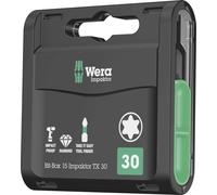 Wera Bitgrosspackung (15 Stk.) IMPAKTOR Diamond 1/4″ T 30 Länge 25 mm - 5057776001