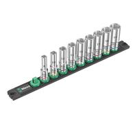 Wera Coffret de douilles 3/8" 6 pans - 9 pièces