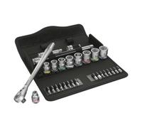 Wera Coffret de douilles métalliques Wera 8100 SB 8 Zyklop, levier d'interrupteur, entraînement 3/8", 29 pièces, métrique Quantité:1