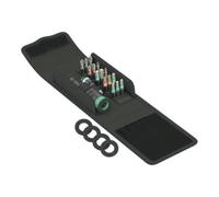 Wera Jeu d'outils T 1 05134021001 – 17 pièces (6 pans, Pozidriv, Phillips, TORX) avec étui