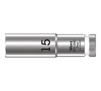 Wera Deep Douille longue à emmanchement 1/2"", 8790 HMC, 15 mm - 05004555001