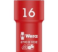 Wera "Douille à cliquet Zyklop VDE, 16mm, 3/8"", Clés mixtes à cliquet"