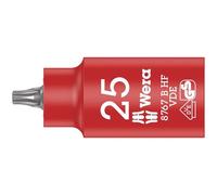 Wera Douille-embout Zyklop, isolée, à emmanchement 3/8"" avec fonction de retenue 8767 B VDE TORX HF, TX 25 - 05004921001