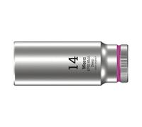 Wera Douille longue 8790 HMA 05004511001 1/4" 14 mm Rose 1 pièce