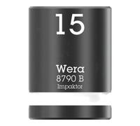 Wera 8790 B Impaktor 05005506001 6 pans extérieurs Douille 15 mm 1 pièce 3/8\