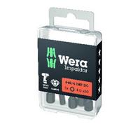 Wera Embout 840/4 IMP DC 4mm L.50mm 1/4 pouce E6,3 Impaktor,DC Box m.5 Bits WERA Quantité:1