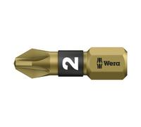 Wera Embout 855/1 BTH 1/4 po. PZD 2 L. 25 mm BiTorsion, extra-dur WERA Quantité:10