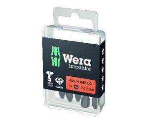 Wera Embout 855/4 IMP DC PZD3 L.50mm 1/4 pouce E6,3 Impaktor,DC Box m.5 Bits WERA Quantité:1