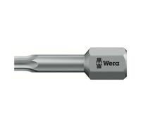 Wera Embout 867/1 TZ 1/4 po. T 15 L. 25 mm zone de torsion, dur tenace WERA Quantité:10