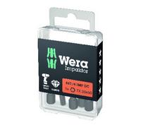 Wera Embout 867/4 IMP DC T25 L.50mm 1/4 pouce E6,3 Impaktor,DC Box m.5 Bits WERA Quantité:1