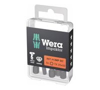 Wera Embout Wera Impaktor pour TX, 1/4 pouce E 6,3 Set, profil TX : TX20 Quantité:5