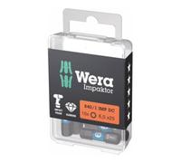 Wera Embout Wera Impaktor pour vis à six pans creux, 1/4 pouce C 6,3 set, hexagone : 6mm Quantité:10