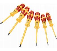 Wera Jeu de tournevis Kraftform VDE 1060 i/1065 i/6 6 pièces Jaune/Rouge