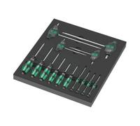 Wera Jeu de tournevis 9712 (05150103001) - TORX HF 1 - 14 pièces, insert en mousse