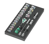 Wera Garniture en mousse Wera 9721 pour kit de Clé à cliquet Zyklop 3/8" 8000 B 1, 23 pièces Quantité:1
