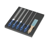 Wera Insert en mousse 9783 pour jeu de limes PFERD – 6 pièces – Bleu