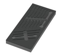 Wera Garniture en mousse Wera 9830 pour kit 6000 Joker 1, sans outil, 172 x 30 x 392 mm Quantité:1