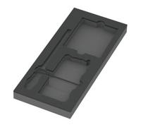 Wera Garniture en mousse Wera 9850 pour Kit Kraftform Kompakt et Tool-Check PLUS 1, sans outil, 172 x 30 x 392 mm Quantité:1