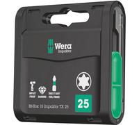Wera Impaktor 05057775001 Jeu d'embouts 15 pièces