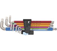 Wera Imperial Stainless 1 3950/9 - Jeu de clés Allen - 9 pièces - en étui