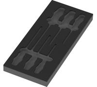 Wera Insert en mousse 9817 pour jeu de tournevis Kraftform série 300 Set 1, sans outils, 172 x 30 x 392 mm
