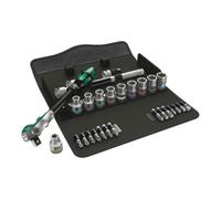 Wera 05004076001 8100 SC 6 Jeu cliquet Zyklop Speed, à carré 1/2“, métrique, 28 pièces