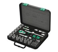 Wera Jeu de clés à douille 8100 SB2 cyclope 3/8po. 43pces. 6-24mm tête cliquet clique Quantité:1