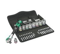 Wera Jeu de cliquets Zyklop Speed 8100 SB 6 – à emmanchement 3/8" – Métrique – 29 pièces