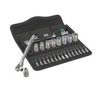 Jeu de douilles 1/4" 28 pièces ZYKLOP push Wera | 4013288173898